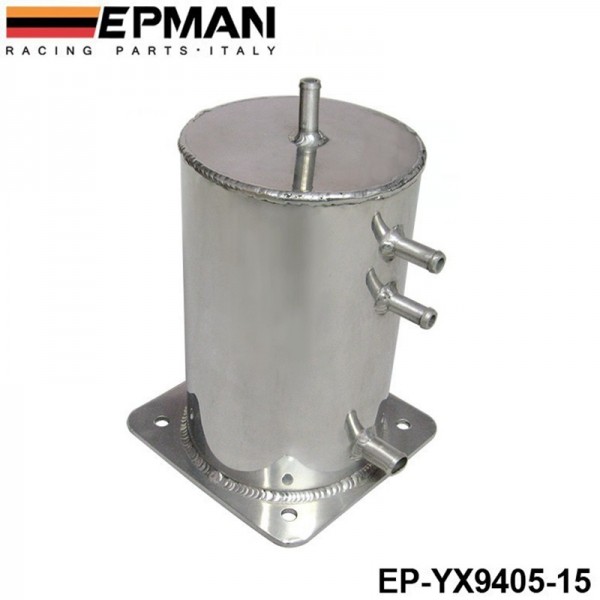 EPMAN Fuel Swirl Pot Alloy 1.5 LT Fuel Surge Tank For Motorsport Race Drift Rally Drag Car EP-YX9405-15