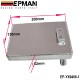 EPMAN Alloy Aluminium 1L Oil Weilding Catch Can Square Tank Polished EP-YX9406-1