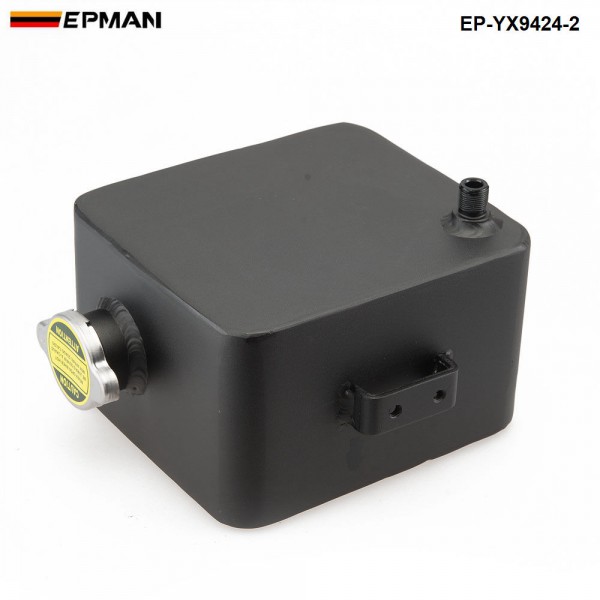 EPMAN Aluminium alloy Mirror polished water radiator intercooler spray tank 2 litre EP-YX9424-2