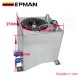 EPMAN 10L Aluminium Surge Tank Mirror Polish Fuel Cell Foam Inside With / Without Sensor