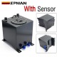 EPMAN 10L Aluminium Surge Tank Mirror Polish Fuel Cell Foam Inside With / Without Sensor