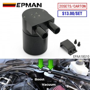 EPMAN Aluminium Platz Auto Motor Oil Catch Tank Reservoir Verschnaufpause  Kit Kraftstoff Surge Tank 1L EPYXFST015 - AliExpress