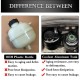 EPMAN Aluminum Coolant Header Expansion Overflow Water Tank & Cap Reservoir Can For BMW Mini Cooper S R52 R53 02-08 EPJYH877 EPMAN Aluminum Coolant Header Expansion Overflow Water Tank & Cap Reservoir Can For BMW Mini Cooper S R52 R53 02-08 EPJYH877