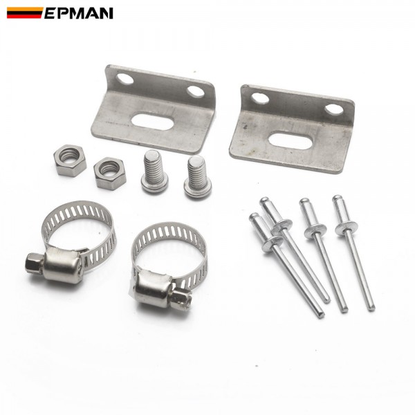EPMAN Polished Stainless steel Radiator Overflow Tank Bottle Catch Can 2" x 13", 3" x 9",3" x 10" Car Modification Cooling EPMAN Polished Stainless steel Radiator Overflow Tank Bottle Catch Can 2" x 13", 3" x 9",3" x 10" Car Modification Cooling