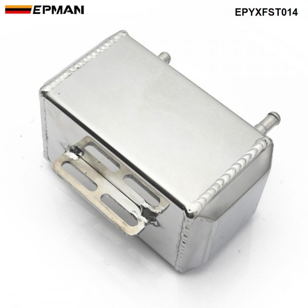 EPMAN Aluminum Universal Oil Catch Surge Tank Oil Separator Oil Reservoir EPYXFST014