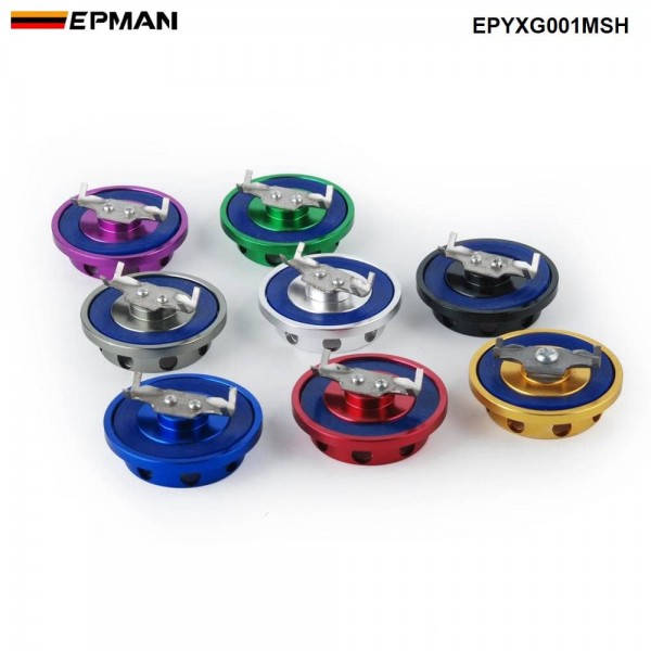 EPMAN Billet JDM Engine Oil Filler Cap Fuel Tank Cover for Mitsubishi With Twist And Lock Style Oil Cap EPYXG001MSH