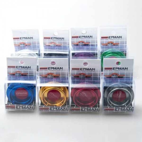 EPMAN Billet JDM Engine Oil Filler Cap Fuel Tank Cover for Mitsubishi With Twist And Lock Style Oil Cap EPYXG001MSH