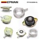 EPMAN Performance Aluminum Weld On Radiator Filler Neck 1.65" ID 41mm or 1.25" 32mm Radiator Inlet With Cap EPMAN Performance Aluminum Weld On Radiator Filler Neck 1.65" ID 41mm or 1.25" 32mm Radiator Inlet With Cap