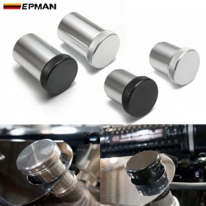 EPMAN Billet Aluminium Alloy Weld On Filler Neck And Cap 2"/1.5" - Fuel Oil Tank Oil Fuel Surge Tank Water Tank & Radiator & Coolant Reservoir Caps