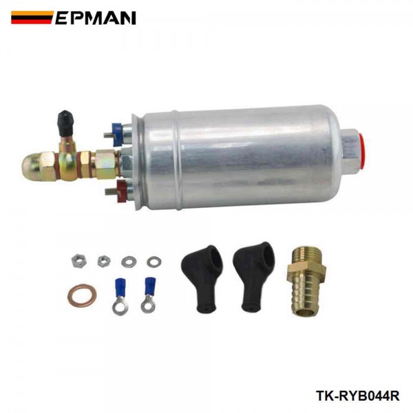 20SET/CARTON  External Fuel Pump 0580 254 044 FUEL PUMP WITH BANJO FITTING KIT HOSE ADAPTOR UNION 8MM OUTLET TAIL TK-RYB044R