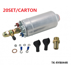 20SET/CARTON  External Fuel Pump 0580 254 044 FUEL PUMP WITH BANJO FITTING KIT HOSE ADAPTOR UNION 8MM OUTLET TAIL TK-RYB044R