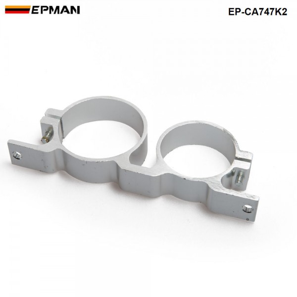 EPMAN 044 Fuel Pump & Filter Dual Mounting Bracket Anodized Aluminum EP-CA747K2