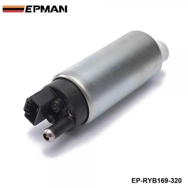 EPMAN 320LPH High Performance Fuel Pump for  F20000169 255LPH for Tuning Racing Cars EP-RYB169-320