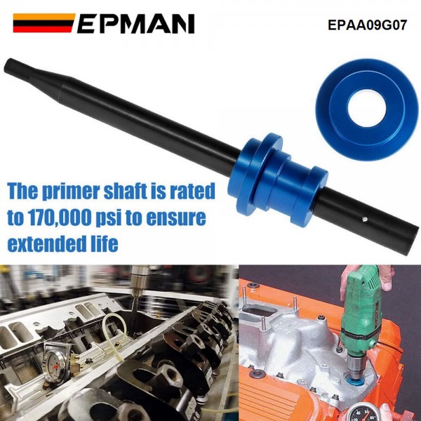 EPMAN Oil Pump Primer Tool for GM Chevy V6 V8 SBC 350 BBC 454 Small Big Block EPAA09G07 EPMAN Oil Pump Primer Tool for GM Chevy V6 V8 SBC 350 BBC 454 Small Big Block EPAA09G07