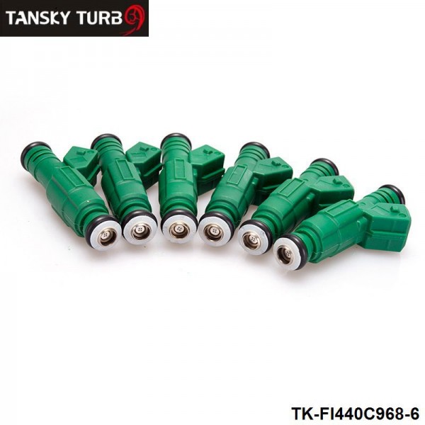 TANSKY High Flow 0 280 155 968 Fuel Injector 440cc "Green Giant " For Volov Fuel Injector 0280155968 TK-FI440C968