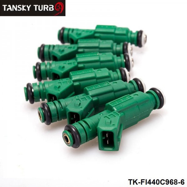 TANSKY High Flow 0 280 155 968 Fuel Injector 440cc "Green Giant " For Volov Fuel Injector 0280155968 TK-FI440C968