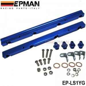 EPMAN LS Fuel Rail Kit For 1997-2004 GM LS1 For 2001-2005 GM LS6 EP-LS1YG