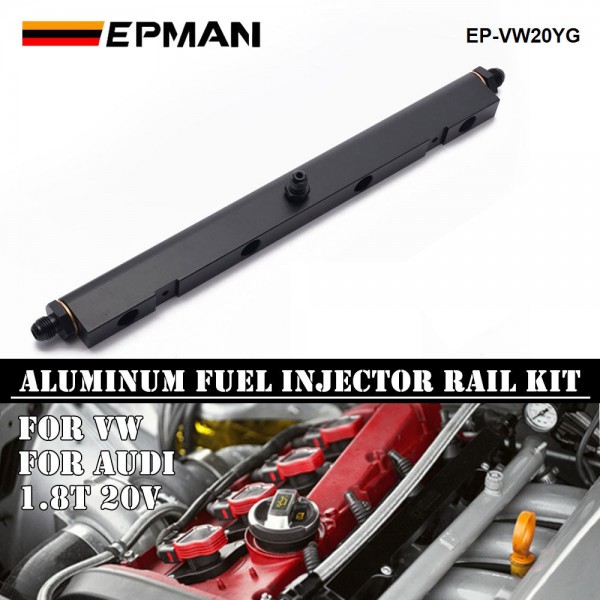 EPMAN Billet Aluminum High Flow Fuel Injector Rail Kit For Audi / For Volkswagen 1.8T 20V EP-VW20YG EPMAN Billet Aluminum High Flow Fuel Injector Rail Kit For Audi / For Volkswagen 1.8T 20V EP-VW20YG