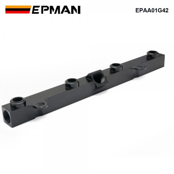 EPMAN Aluminium K Series Fuel Rail Setup For Honda Civic Si and For Acura Rsx K20 K24 Engines ( AN8 To 5/16 ) EPAA01G42