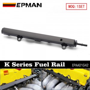 EPMAN Aluminium K Series Fuel Rail Setup For Honda Civic Si and For Acura Rsx K20 K24 Engines ( AN8 To 5/16 ) EPAA01G42