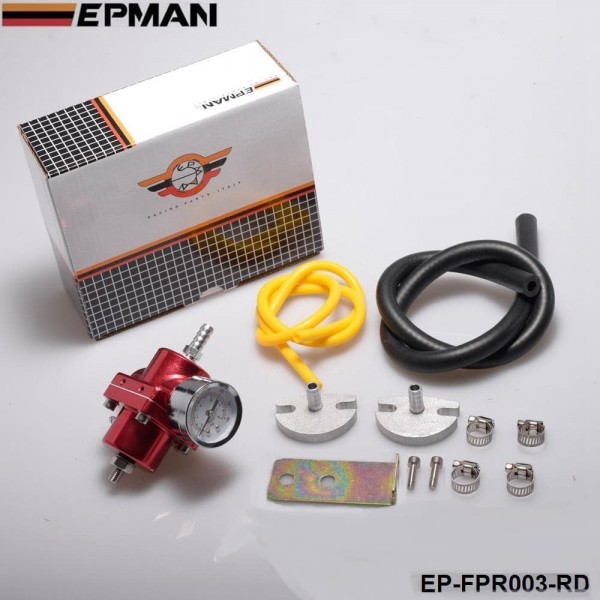 EPMAN Fuel pressure regulator Red, Blue, Silver, Black  EP-FPR003
