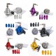 EPMAN Sport Turbo Bypass Adjustable Fuel Pressure Regulator + Liquid Gauge 0-160 PSI EP-FPRT81S EPMAN Sport Turbo Bypass Adjustable Fuel Pressure Regulator + Liquid Gauge 0-160 PSI EP-FPRT81S
