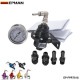 EPMAN Sport Turbo Bypass  Adjustable Fuel Pressure Regulator + Liquid Gauge 0-160 PSI EP-FPRT81S