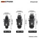 EPMAN 20PCS/CARTON Spring Loaded One Way Check Valve AN6 AN8 AN10 Aluminum Inline Non-Return Valve for Car Boat ATV Truck EPAA31G01-20T