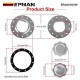 EPMAN Universal Billet Aluminum 12 Bolt Fuel Cell Cap Flush Mount Oil Tank Cover for Fuel Surge Tank Car Accessories EPAA01G189