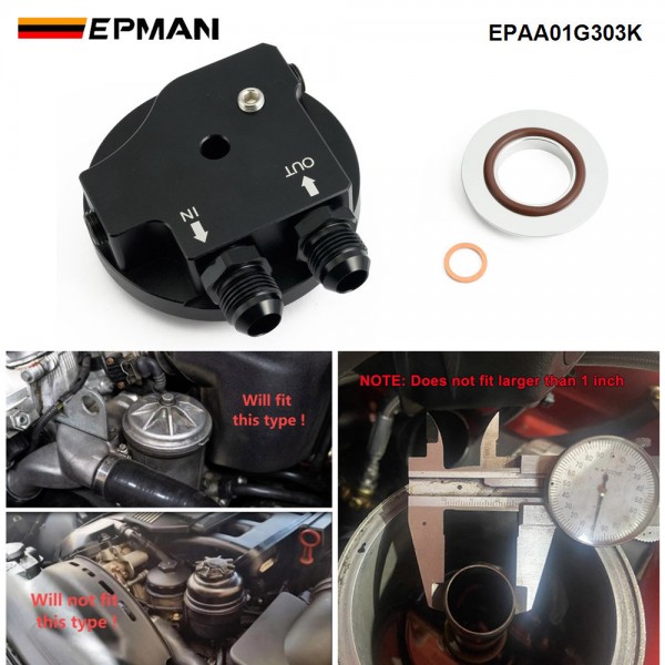 EPMAN Engine Oli Cooler Adapter For BMW E36 M3 E34 M50 S50 S52 S54 cylinder engines Oil Cooler EPAA01G303K EPMAN Engine Oli Cooler Adapter For BMW E36 M3 E34 M50 S50 S52 S54 cylinder engines Oil Cooler EPAA01G303K