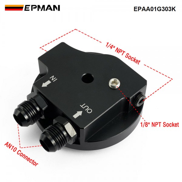 EPMAN Engine Oli Cooler Adapter For BMW E36 M3 E34 M50 S50 S52 S54 cylinder engines Oil Cooler EPAA01G303K EPMAN Engine Oli Cooler Adapter For BMW E36 M3 E34 M50 S50 S52 S54 cylinder engines Oil Cooler EPAA01G303K