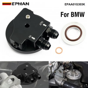 EPMAN Engine Oli Cooler Adapter For BMW E36 M3 E34 M50 S50 S52 S54 cylinder engines Oil Cooler EPAA01G303K