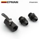 EPMAN Aluminium AN6/AN8 Inline Shut Off Valve Fuel Cut Off Switch W/ Cable Lever For Fuel Oil EPAA01G51K