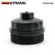 EPMAN Fuel Filter Cap, Lower Frame Rail For Ford 6.0L Diesel F250 F350 F450 F550 03-07 Pump Filter and Oil Filter EPAA01G82