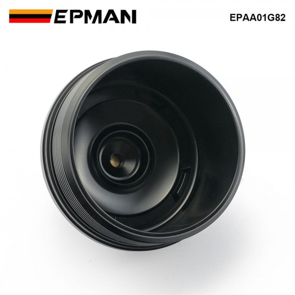 EPMAN Billet Aluminum Oil Filter Cover Cap For Ford 6.0L Diesel F250 F350 F450 F550 03-07 Oil Filter EPAA01G82