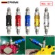 EPMAN Stainless Steel Motorcycle AN3 3AN Front Brake Fluid Quick Removal Cover Replace Brake Line Disconnect Fitting Dry Break Coupling EPAA08G73 EPMAN Stainless Steel Motorcycle AN3 3AN Front Brake Fluid Quick Removal Cover Replace Brake Line Disconnect Fitting Dry Break Coupling EPAA08G73