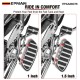 EPMAN Motorcycle Ergonomic 1" & 1.5" Floorboard Extension Kit Spacer Accessories Bolt-On Installation, For Harley Davidson Touring Street EPAA08G76