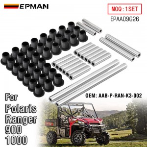 EPMAN Front And Rear A-Arm Bushing Sleeve Kit For Polaris Ranger 900 XP 2013-2019 For Ranger 1000 Suspension Upgrade AAB-P-RAN-K3-002, CT-04 EPAA09G26