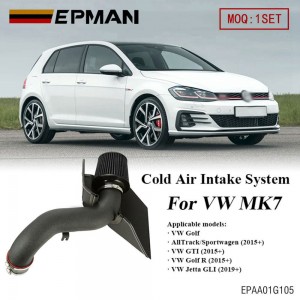 EPMAN Cold Air Intake Kit Fits for Seat Leon for Audi A3 TT S3 For VW Golf GTI MK7 Passat Touran EA888 2.0T Turbo Car EPAA01G105