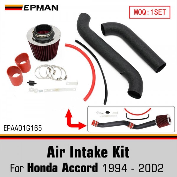 EPMAN Racing Cold Air Intake Kit + Filter For Honda Accord 2.2L/2.3L L4 1994-2002 EPAA01G165