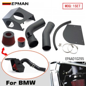 EPMAN Cold Air Intake Pipe System w/ Filter Heat Shield for BMW F10 520i 528i 2.0L N20 2012-2018 EPAA01G295
