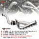 EPMAN Aluminum High Flow Turbo Outlet Pip For BMW E82 E88 E89 E60 535i Z4 N54 LHD 2008-2013 EPAA01G305