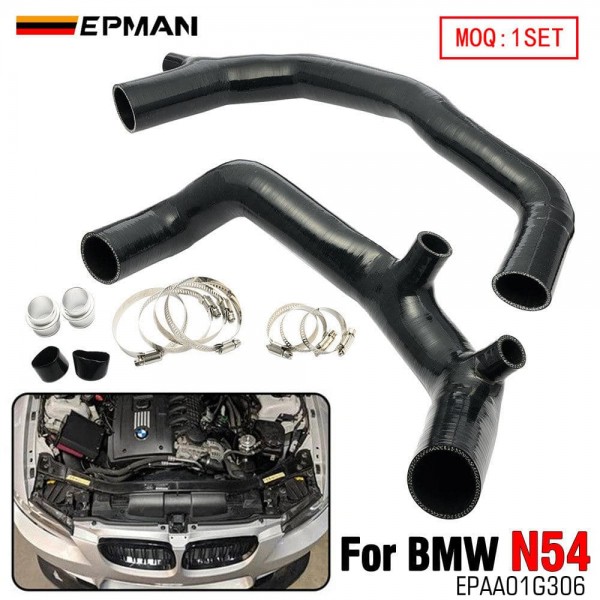EPMAN High-Performance Silicone Inlet Hose Pipe for BMW N54  Engines 135i 335i 535i Z4 3.0L EPAA01G306