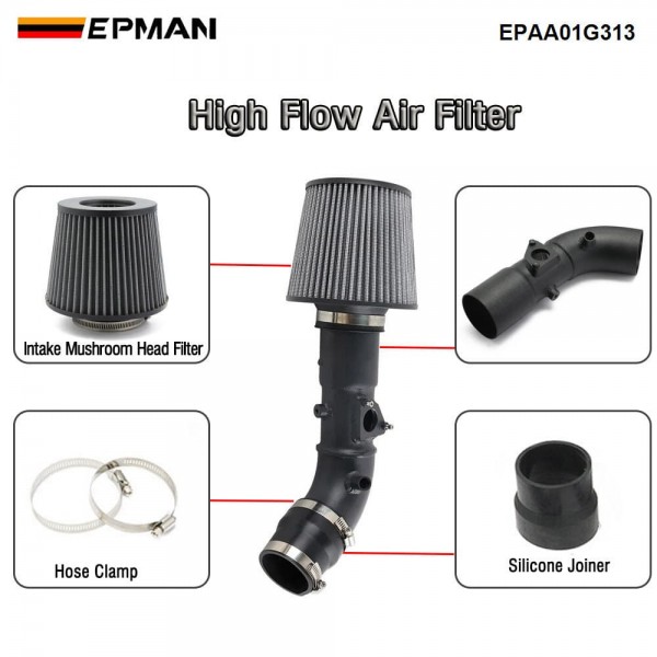 EPMAN Cold Air Intake System with Heat Shield for Toyota Corolla 09-17/ For Scion iM 1.8L 16-17 EPAA01G313