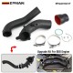 EPMAN Turbo Intercooler Intake Charge Pipe Aluminum 3" For BMW B58 3.0L 340i 540i G30 G31 G11 F20 F22 F30 2015-2021 EPAA01G317