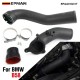 EPMAN Turbo Intercooler Intake Charge Pipe Aluminum 3" For BMW B58 3.0L 340i 540i G30 G31 G11 F20 F22 F30 2015-2021 EPAA01G317