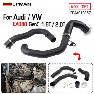 EPMAN Aluminum Intercooler Charge Pipe For VW Golf GTI MK7 Audi A3 S3 8V EA888 1.8T 2.0T EPAA01G357