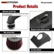 EPMAN Cold Air Intake System Kit For BMW B58 3.0L M140i M240i 340i 440i F20 F22 F30 F32 3.5 Inch Aluminum Pipe Heat Shield EPAA01G361