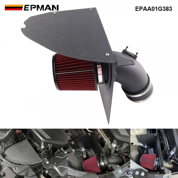 EPMAN 4" Cold Air Intake & Turbo Inlet Kit For BMW M340i M440i M240i G20 G21 G22 G23 2020-2025 B58 3.0L EPAA01G383