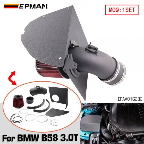 EPMAN 4" Cold Air Intake & Turbo Inlet Kit For BMW M340i M440i M240i G20 G21 G22 G23 2020-2025 B58 3.0L EPAA01G383